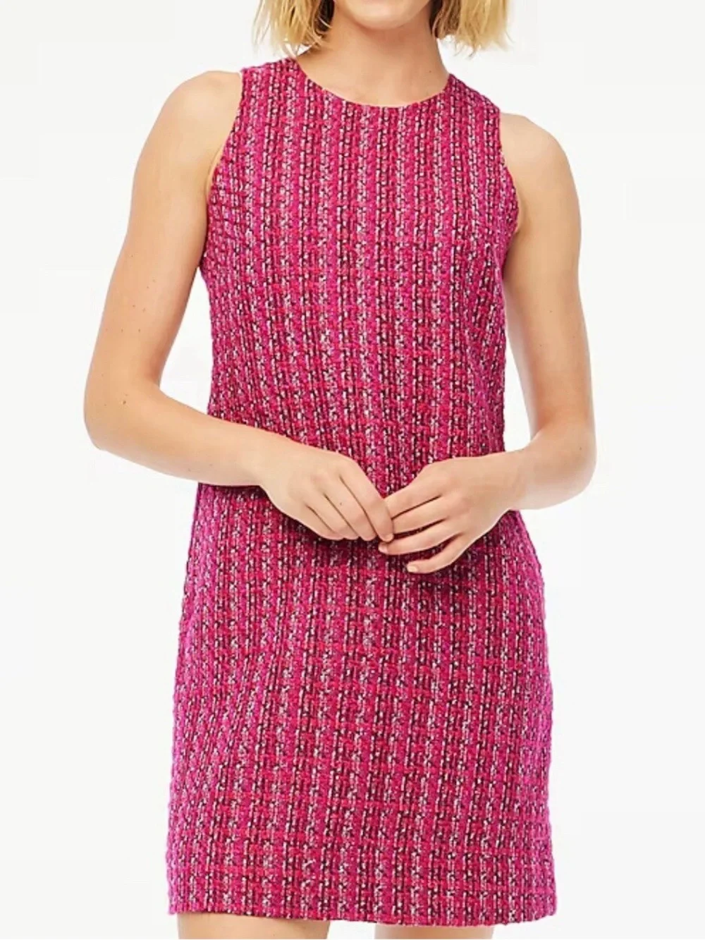 J.Crew Factory Tweed Shift Dress